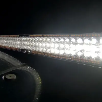 Led Μπάρα emergency 3 strobe (110cm x 6,5cm)